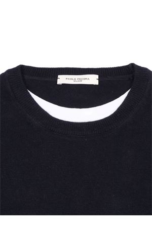 blue viscose jumper PAOLO PECORA KIDS | PP4095BLU